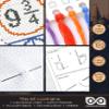 Counted Cross-Stitch Bookmark Kit 'HP Love' - DIY Set for Hand Embroidery with Pattern Design view 3