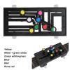 Guitar Trainer for Beginner,Guitar Learning System Teaching Aid Helper Folk Ukulele Chord Trainning for Beginner(Black) view 4