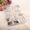Arbuya Sports Baseball Skating Racing Car Champion Archery Rubber Stamps Clear Stamps for Card Making Decoration and DIY Scrapbooking Rubber Stamps for Crafts view 4