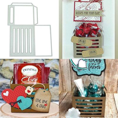 Storage Box DIY Metal Die Cuts, Cutting Dies for Card Making Clearance, Embossing Dies for Scrapbooking, DIY Album Paper Cards Decoration