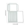 Storage Box DIY Metal Die Cuts, Cutting Dies for Card Making Clearance, Embossing Dies for Scrapbooking, DIY Album Paper Cards Decoration view 2