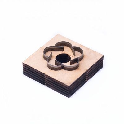 Ruimou 2.36in Flower Ball Leather Cutting Dies - DIY Leather & Cloth Cutting Mold
