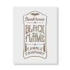Black Flame Candle Label Stencil - Bring Your Haunted Visions to Life, Horror Stencil, Mylar Stencils, Halloween Sign view 1