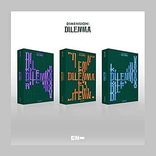 ENHYPEN Dimension : Dilemma 1st Album Contents+Poster+Message PhotoCard SET+Tracking (RANDOM)