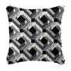 DL-YTG DIY Latch Hook Kits Throw Pillow Flowers Cover Rug Pattern Color Printed Canvas16X17 inch, Crochet Needlework Crafts for Adults view 1