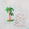 Coconut Tree Metal Die Cuts, Cutting Dies for Card Making Clearance, Embossing Dies for Scrapbooking, DIY Album Paper Cards Decoration view 1