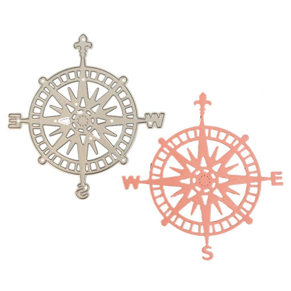 Compass-Pattern Metal Die Cuts, Cutting Dies for Card Making Clearance, Embossing Dies for Scrapbooking, DIY Album Paper Cards Decoration