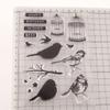 Bird Cage Seal Clear Stamps and Dies Set for DIY Card Making, Clear Rubber Stamps and Dies for Card Sets for Crafting, DIY Scrapbooking Card Making Tools view 2