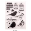 Bird Cage Seal Clear Stamps and Dies Set for DIY Card Making, Clear Rubber Stamps and Dies for Card Sets for Crafting, DIY Scrapbooking Card Making Tools view 3