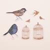 Bird Cage Seal Clear Stamps and Dies Set for DIY Card Making, Clear Rubber Stamps and Dies for Card Sets for Crafting, DIY Scrapbooking Card Making Tools view 4