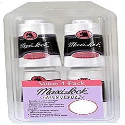 GGM-520 Maxi Lock All Purpose Value Pack Thread Spool, 4, White .3 Pack
