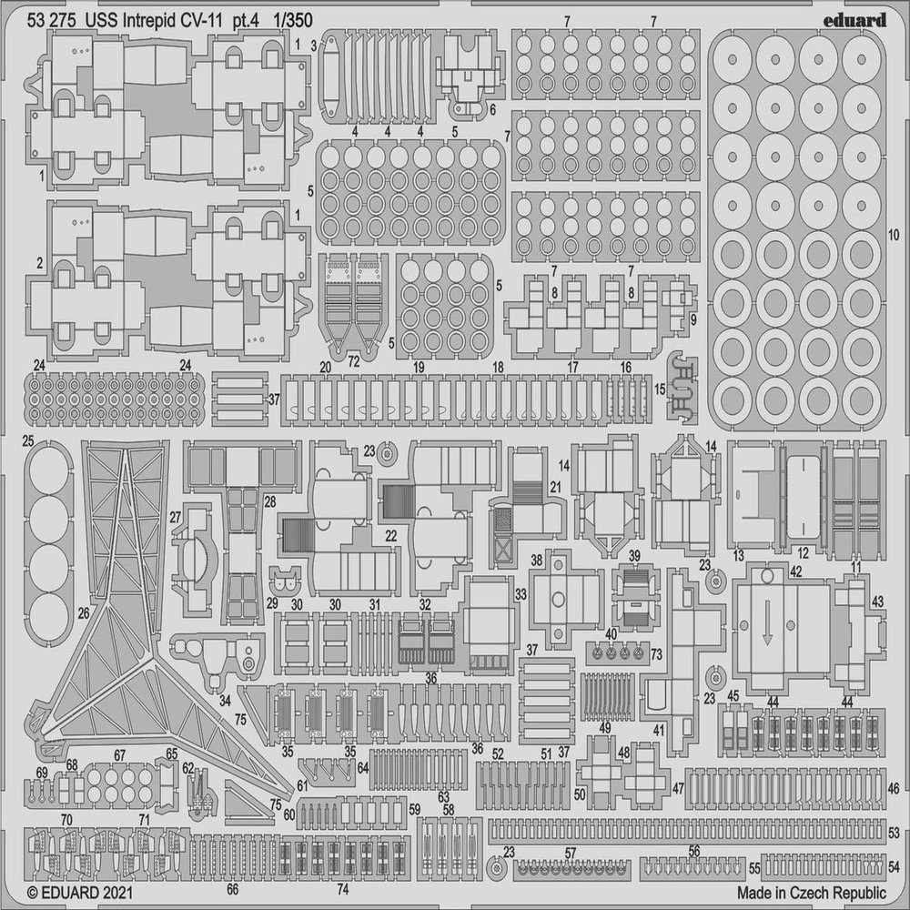 Eduard EDP53275 Model Upgrade Set, Various