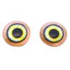 Light Green House Servant Elf Eyes 6mm to 40mm Jewelry Making Art Dolls Magic Taxidermy Sculptures Polymer Clay Eyeball Flatback Domed (16mm) view 1