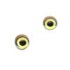 Light Green House Servant Elf Eyes 6mm to 40mm Jewelry Making Art Dolls Magic Taxidermy Sculptures Polymer Clay Eyeball Flatback Domed (16mm) view 2