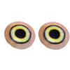 Light Green House Servant Elf Eyes 6mm to 40mm Jewelry Making Art Dolls Magic Taxidermy Sculptures Polymer Clay Eyeball Flatback Domed (16mm) view 4