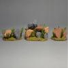 Team Miniatures Second Boer War BOER6015 Three piece Rock Set 1:30 Scale Mixed Media view 1