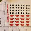 Adhesive Resin Eyes for Clays Multicolor STY R036B Shark 40Pairs view 3