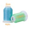 New brothread 8 Spools UV Color Changing Embroidery Machine Thread Kit 30WT 500M(550Y) Each Spool for Embroidery, Quilting, Sewing view 3