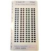 Adhesive Resin Eyes FNY 1001-72 Pairs - XSmall/PP W/H 7mmx5mm (0.27"x0.20") - for use with Cold Porcelain Air Dry Clay, Polymer Clay, EVA, Felt, Fabric, Plaster, Paper, Ceramic and More view 2