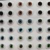 Adhesive Resin Eyes for Clays Multicolor STY Realistic GR/LG Measure: 12mm 36 Pairs view 1