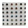 Adhesive Resin Eyes for Clays Multicolor STY Realistic GR/LG Measure: 12mm 36 Pairs view 3