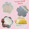 DL-YTG Latch Hook Kits Rug Coffee Crochet Yarn Cushion Colour Pre-Printed Canvas Cover Rug Needlework DIY Hook and Latch Kit Christmas Home Decoration 52x38cm/20 X15inch view 3