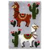 DIY Latch Hook Kits Horse Throw Carpet Embroidery Cover Rug Pattern Color Printed Canvas 52x38cm, Crochet Needlework Crafts for Kids and Adults view 1