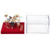 Miniature Drum Set Model, Desktop Finger Drum Set Miniature Musical Instrument Set Figurine for Home Office Desk Decoration, Display with Storage Box (5.4 Inch) view 1