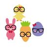 Cartoon Easter Rabbit Chick Egg Carrot Metal Die Cuts, Cutting Dies for Card Making Clearance, Embossing Dies for Scrapbooking, DIY Album Paper Cards Decoration view 3