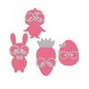 Cartoon Easter Rabbit Chick Egg Carrot Metal Die Cuts, Cutting Dies for Card Making Clearance, Embossing Dies for Scrapbooking, DIY Album Paper Cards Decoration view 4