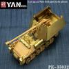YANPE35032 1/35 German Army Fighter Self-Propelled Cannon Mader 1 Etched Part (For Tamiya 35370) Plastic Model Parts view 2