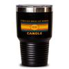 Candle-making Hobbie Tumbler 30oz, black view 1