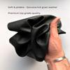 12'' x 24'' Genuine Full Grain Cowhide Leather Sheet Soft Leather for Upholstery Repair, Handbags, Wallets, Sewing, Crafts, & DIY Projects 1.1-1.3mm (3oz) Pre-Cut (Black, 5 Pieces) view 2
