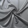 100cm*148cm White Black Plain Satin Material for Clothing Package Lining Gift DIY Scarf Silky Charmeuse Fabric (#124 Bright Silver, 10 Meter) view 1