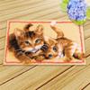 DL-YTG DIY Latch Hook Kits Wood GrainThrow Carpet Embroidery Cover Rug Pattern Color Printed Canvas 44X30in, Crochet Needlework Crafts for Adults view 1