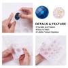Boutigem 2pcs Cabochon Gem Resin Silicone Mold Round Cameo Dome Epoxy Resin Mould for DIY Jewelry Pendant Bracelet Necklace Earring Art Craft Making view 3