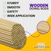 14" x 1/4" Wooden Dowels - Pack of 60ct view 2