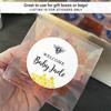 Bee baby favor stickers, Welcome Labels, Honey jar favor stickers or seed packet labels, Honey Bee Themed Baby Shower or Bridal Shower view 2