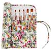 YOLUFER 22 Slot Canvas Art Paint Brush Holder Canvas brush pouch Watercolor Paintbrushes Roll-Up Case Bag for Artist Watercolor Oil Paint Brush view 4