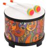 Tosnail 8 Inch Percussion Drum with Storage Bag and Mallets, Musical Instrument for Christmas Birthday Gift - Face Pattern view 3
