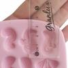 Cute Hair #3 Silicone Mold MA 758 view 4