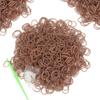 6000-Pack Rubber Loom Bands Making Kit,50PCS S-Clips10-Hooks,Colorful Rubber Bands Refill Kits for Weaving DIY Crafting Gift (Coffe) view 1
