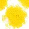 6000-Pack Rubber Loom Bands Making Kit,50PCS S-Clips10-Hooks,Colorful Rubber Bands Refill Kits for Weaving DIY Crafting Gift (Yellow) view 1