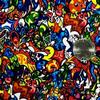 Hydrographic Film Color Fusion Sticker Bomb Activator Combo 6oz dip wizard Hydro dip Dipping view 4