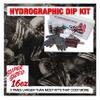 Hydrographic Dip Kit Spider Skulls 16oz dip Demon Hydro dip Dipping view 1