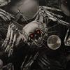 Hydrographic Dip Kit Spider Skulls 16oz dip Demon Hydro dip Dipping view 4