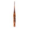 Ommi Ergonomic Handle Crochet Hooks | Handcrafted 7 Orange & Black Swirl Crochet Hook | Knitting Needle, Craft Yarn Weave | Best Gift! (Orange & Black, 7 mm) view 1