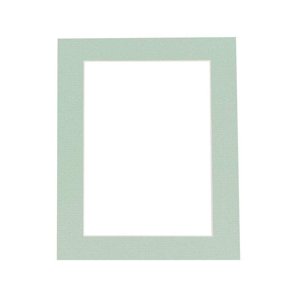 CountryArtHouse Honeydew Acid Free 20x24 Picture Frame Mats with White Core Bevel Cut for 16x20 Pictures - Fits 20x24 Frame - One Mat - with Bag & Backing