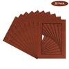CountryArtHouse Football Texture Acid Free 22x28 Picture Frame Mats with White Core Bevel Cut for 20x24 Pictures - Fits 22x28 Frame - Pack of 25 Mats - with Bags & Backings view 2