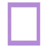CountryArtHouse Light Purple Acid Free 11x14 Picture Frame Mats with White Core Bevel Cut for 8.5x11 Pictures - Fits 11x14 Frame - One Mat - with Bag & Backing view 3